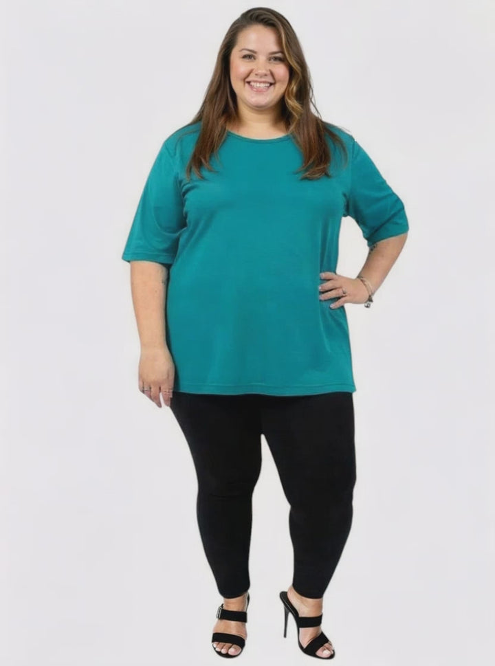 Everyday Tee - Teal - Cotton Polyester
