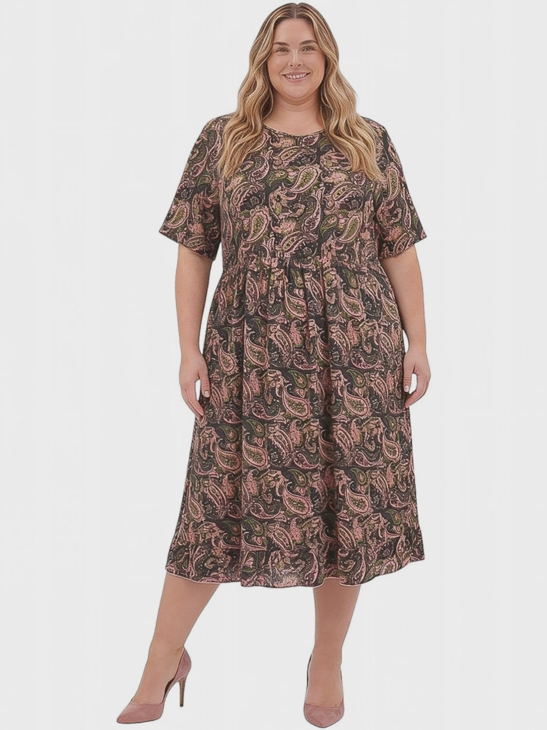 Trinity Dress - Black Print