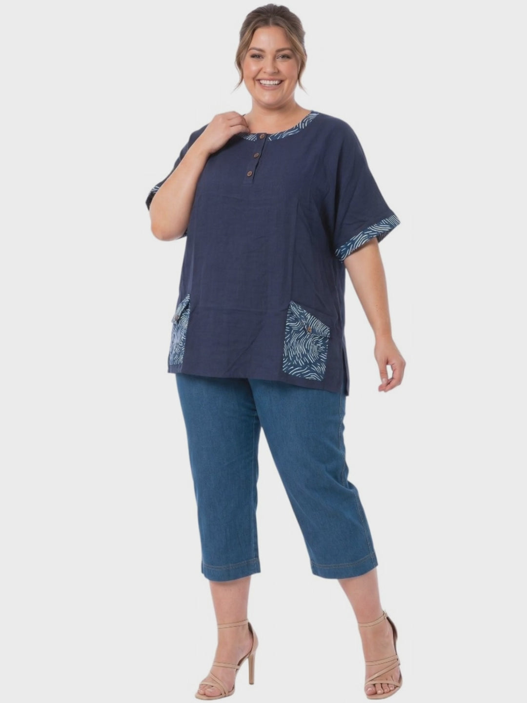 Kinsley Top - Navy