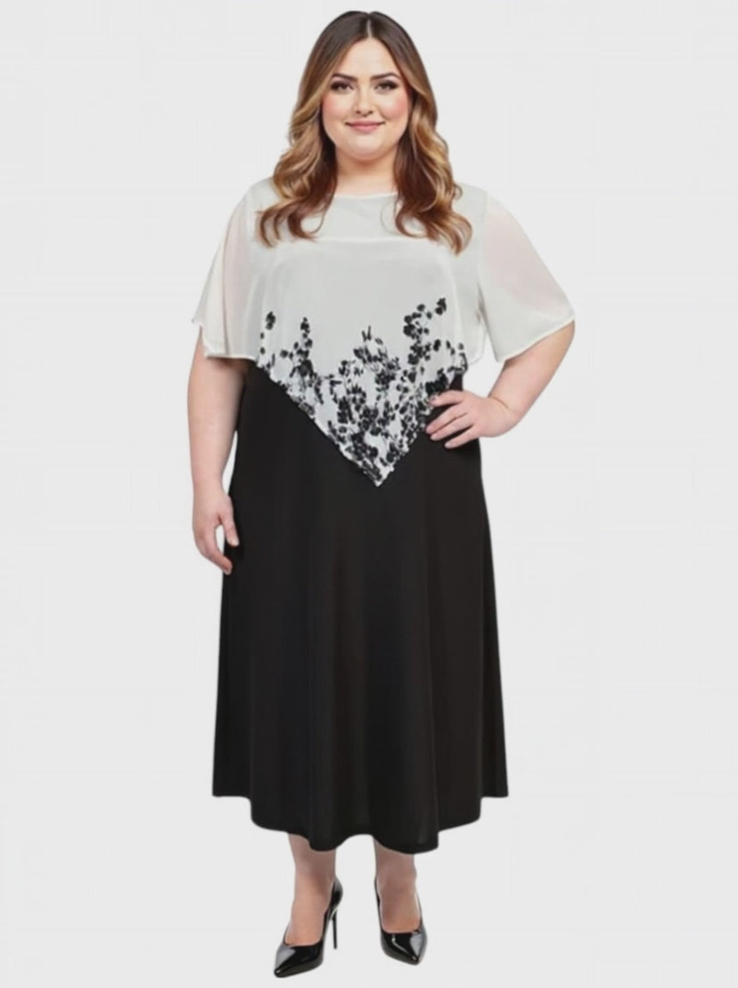 Hemingway Dress - White Print*