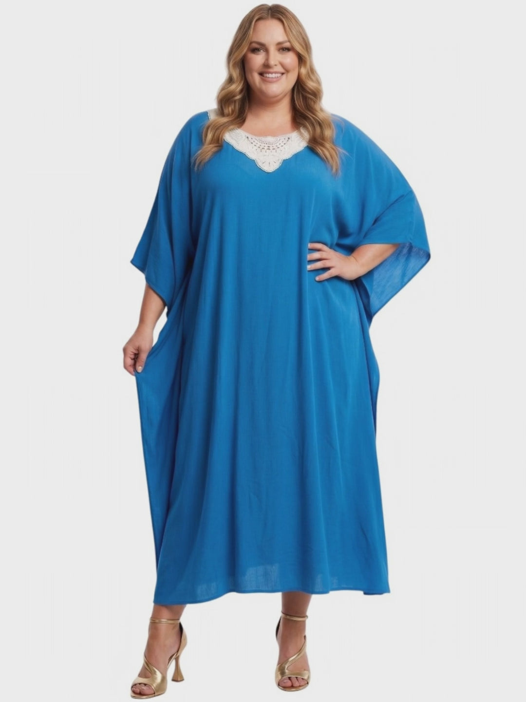 I Feel Fine Kaftan - Blue