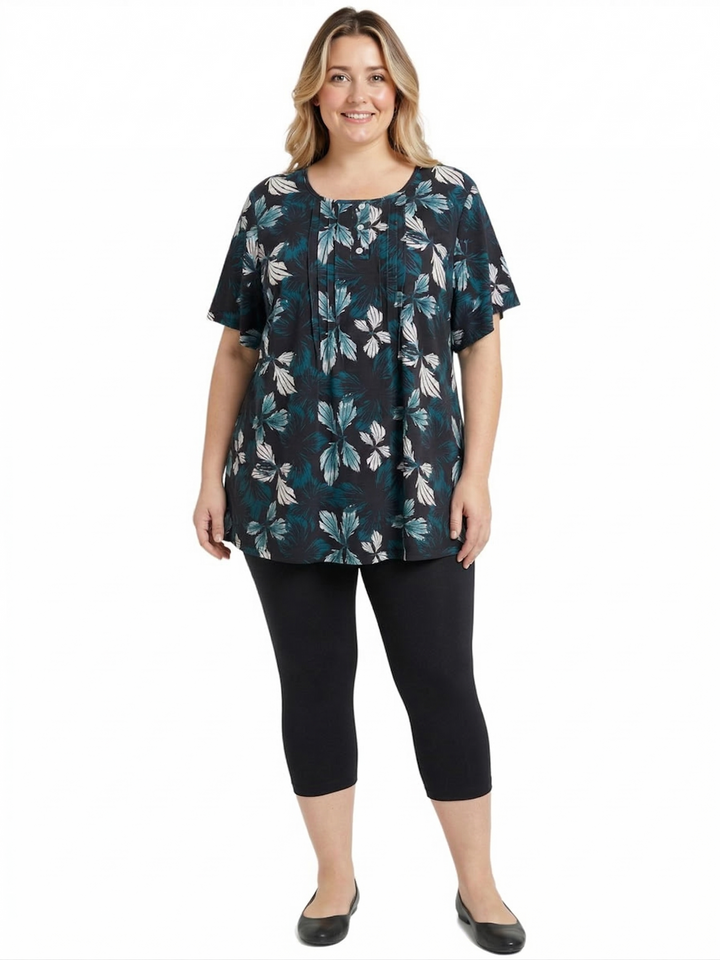 3/4 Leggings - Black