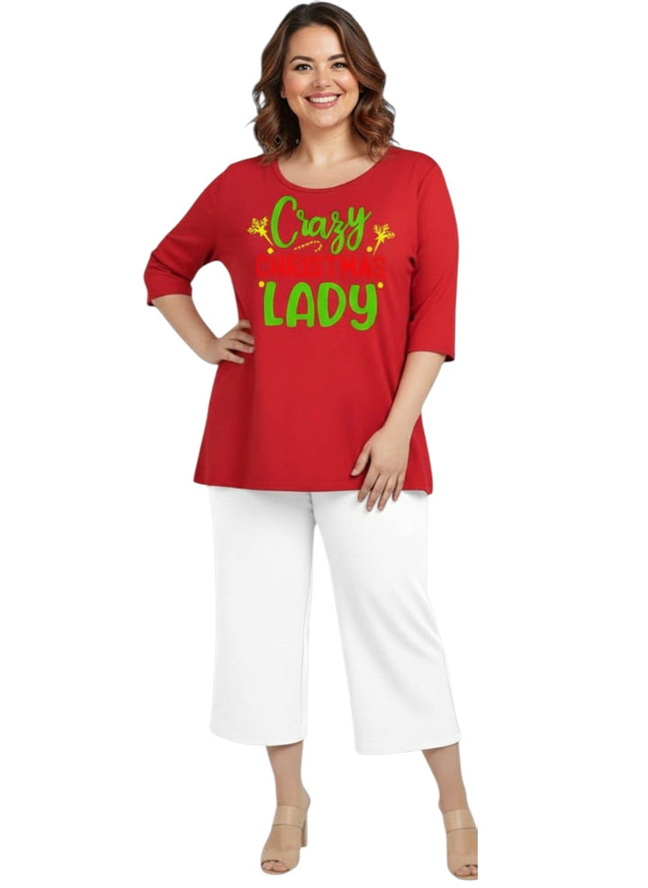 Everyday Tee - Red - Cotton Spandex