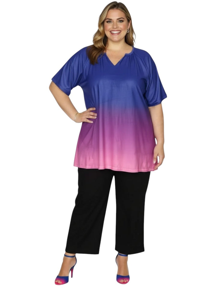 Romy Top - Pink Ombre