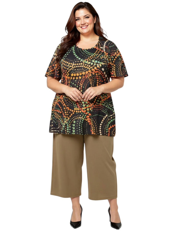 Rhythm Top - Black Print