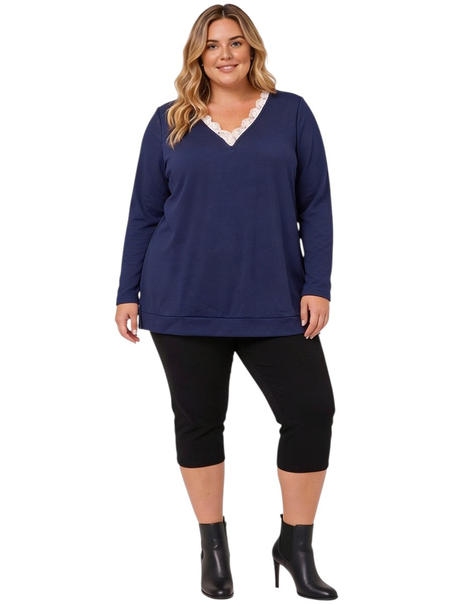 3/4 Leggings - Black