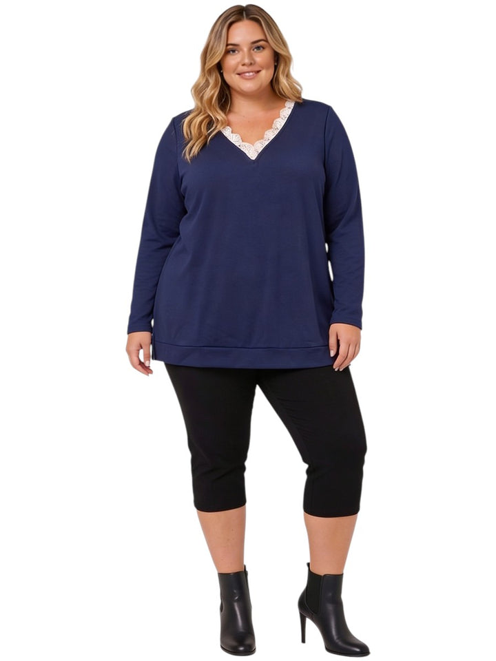 3/4 Leggings - Black
