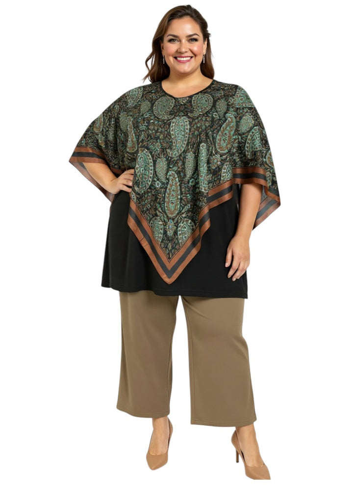 Amber Forest Shawl - Citrus Print*