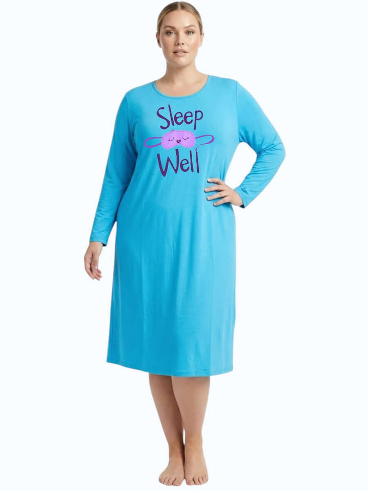Sleep Well (With Sleep Mask) - Custom Sleep Tee - Multi