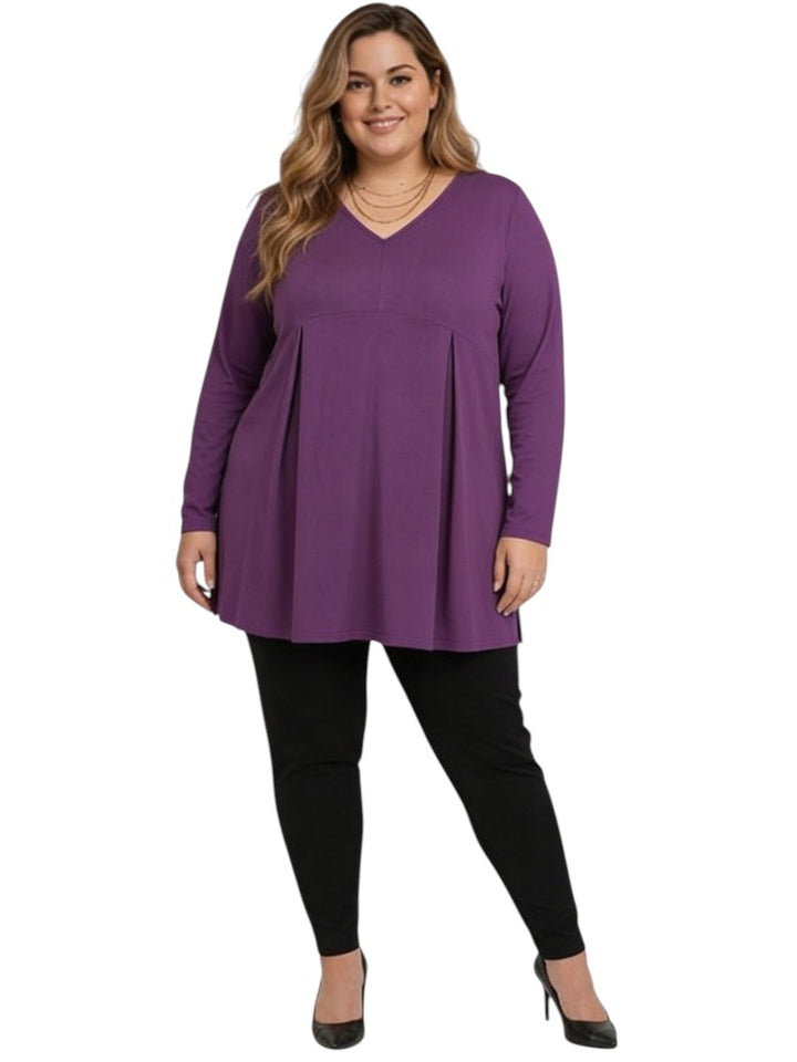 Sparrow Tunic - Deep Purple