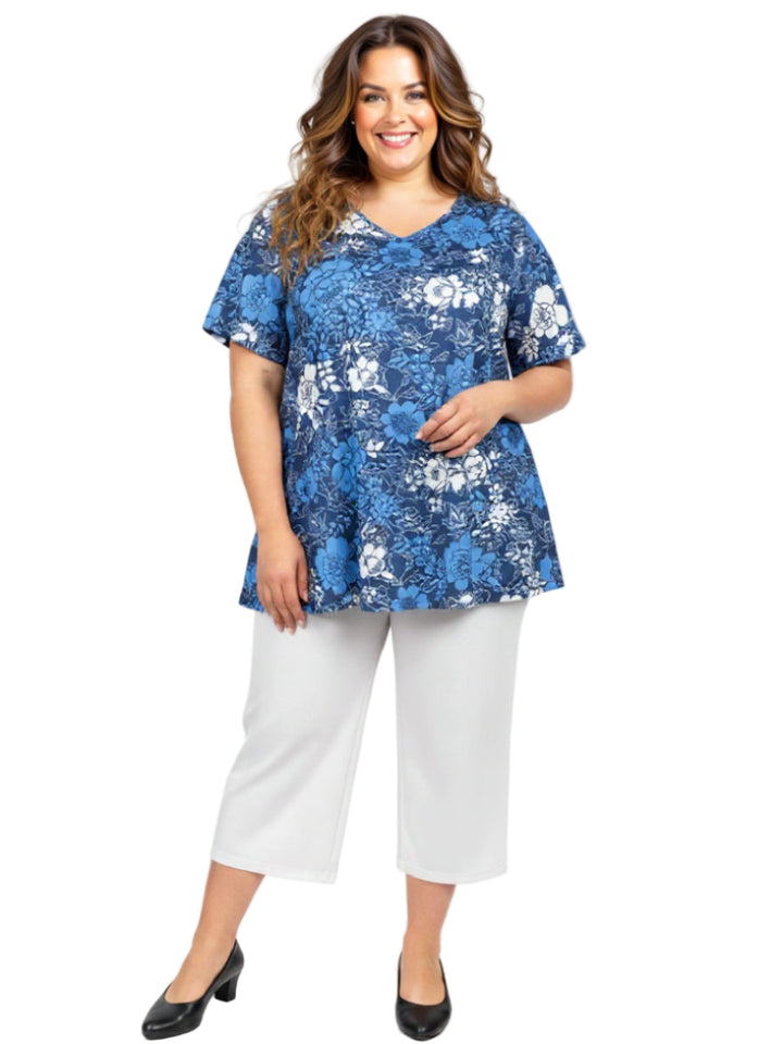 Waverly Top - Blue Print*