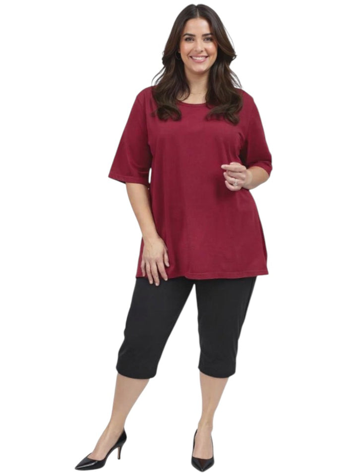 3/4 Leggings - Black