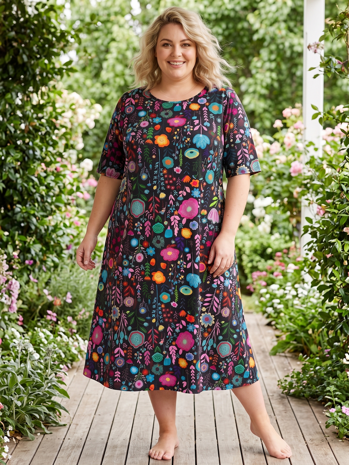 Loyal Nightie - Black Print
